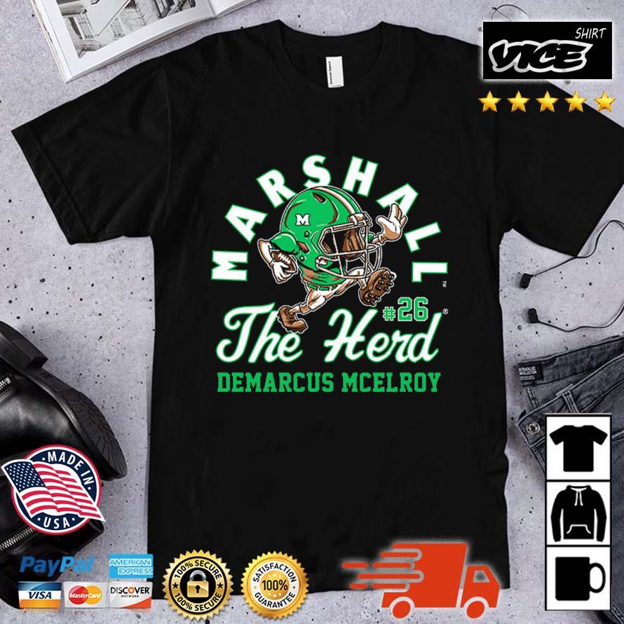 Premium Marshall Thundering Herd NCAA Football DeMarcus McElroy shirt