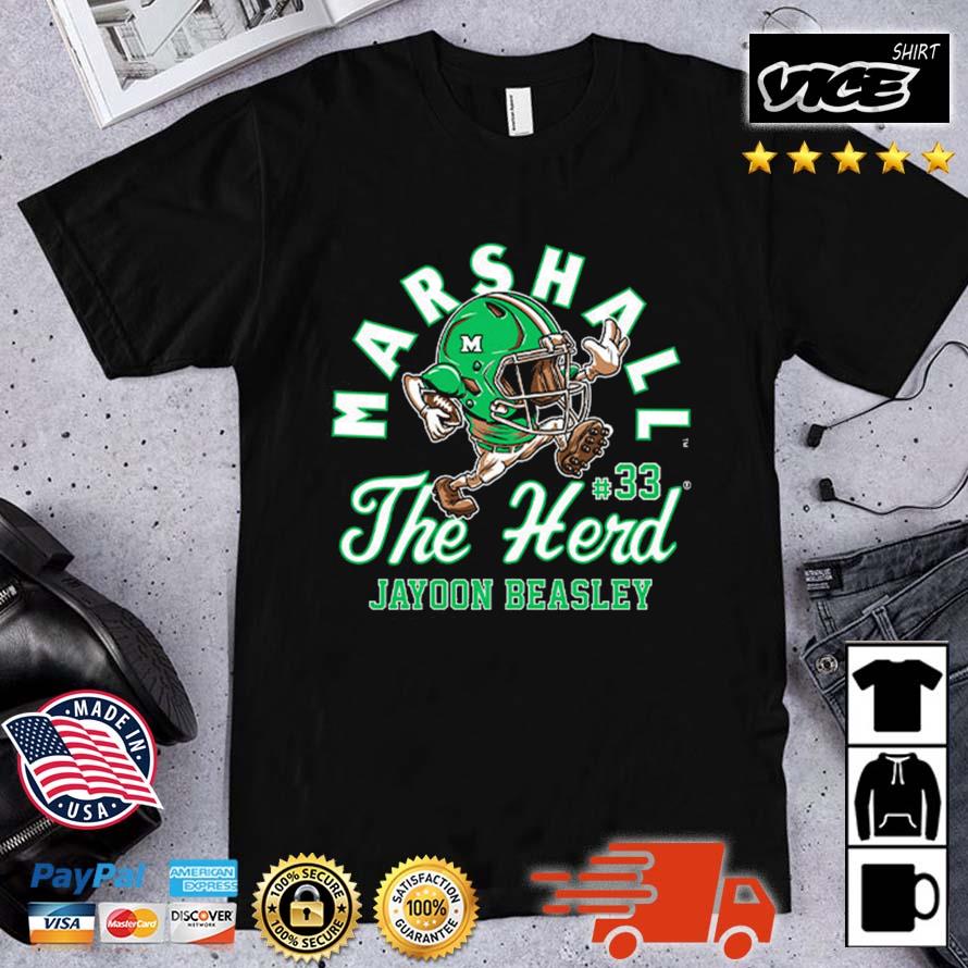 Premium Marshall Thundering Herd NCAA Football Jayoon Beasley shirt
