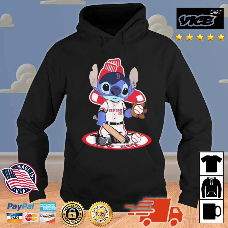 Stitch Boston Red Sox Baseball Logo 2023 Shirt Hoodie