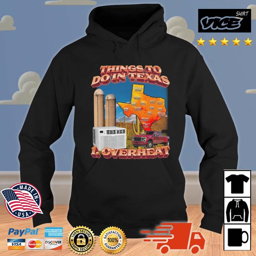 Swag Stimulus Things To Do In Texas Overheat Shirt Hoodie