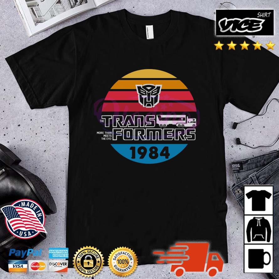 The Transformers 1984 Best Vintage shirt
