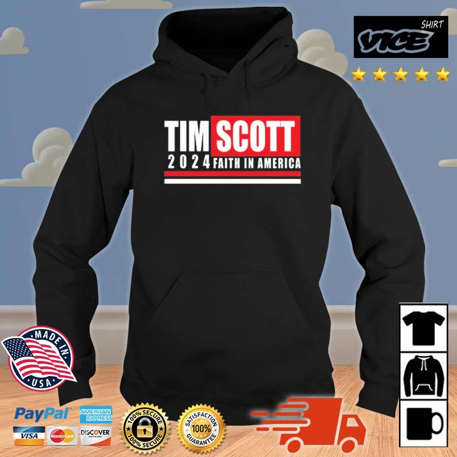 Tim Scott 2024 Faith In American Shirt Hoodie