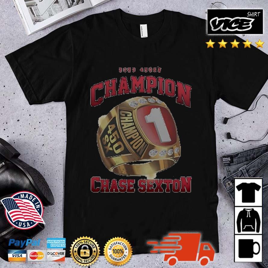 Trending 2023 450SX Champion Ring Chase Sexton Shirt