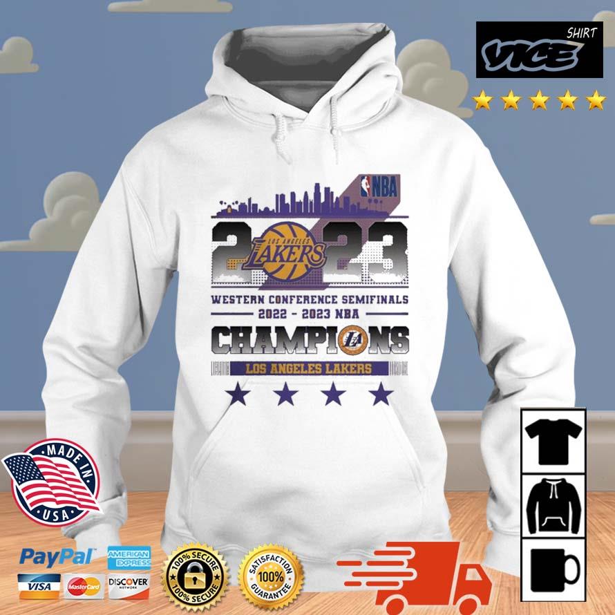 Trending 2023 Western Conference Semifinals NBA Champions Los Angeles Lakers Shirt Hoodie