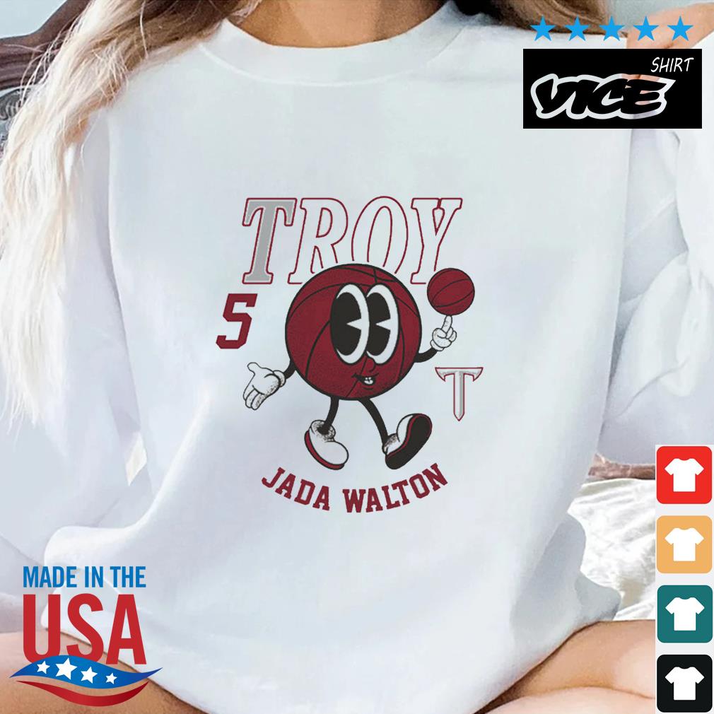 Troy Trojans NCAA Women's Basketball Jada Walton shirt