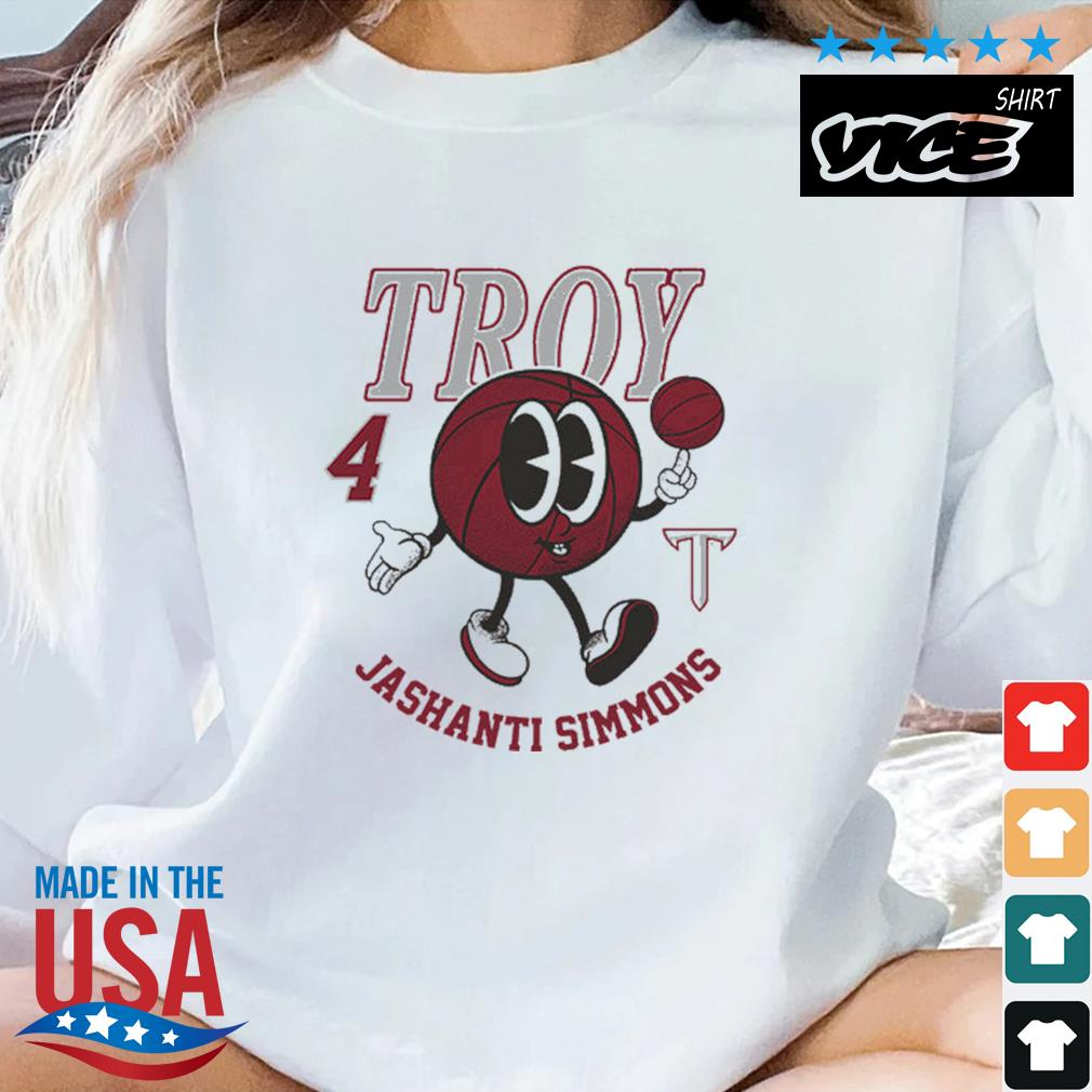 Troy Trojans NCAA Women's Basketball Jashanti Simmons shirt