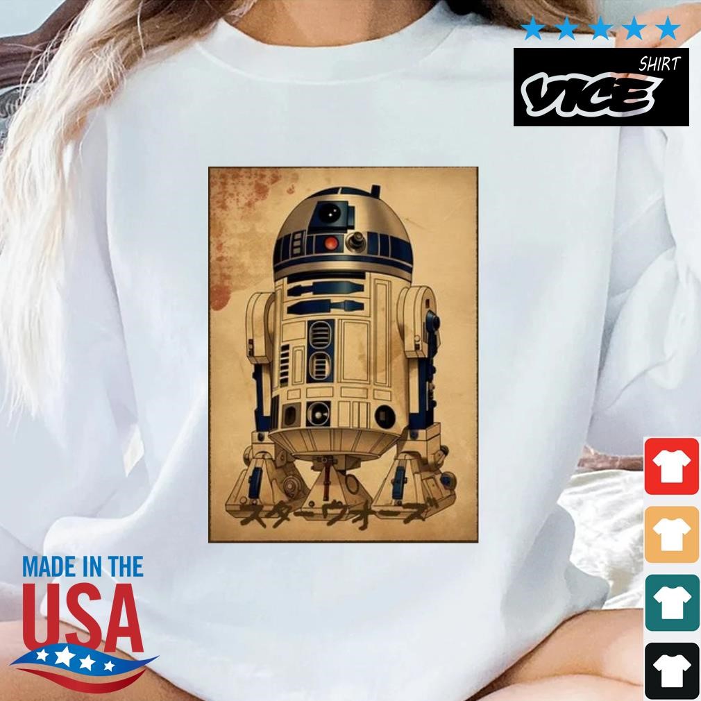 ukiyo-e R2-D2 star wars Shirt