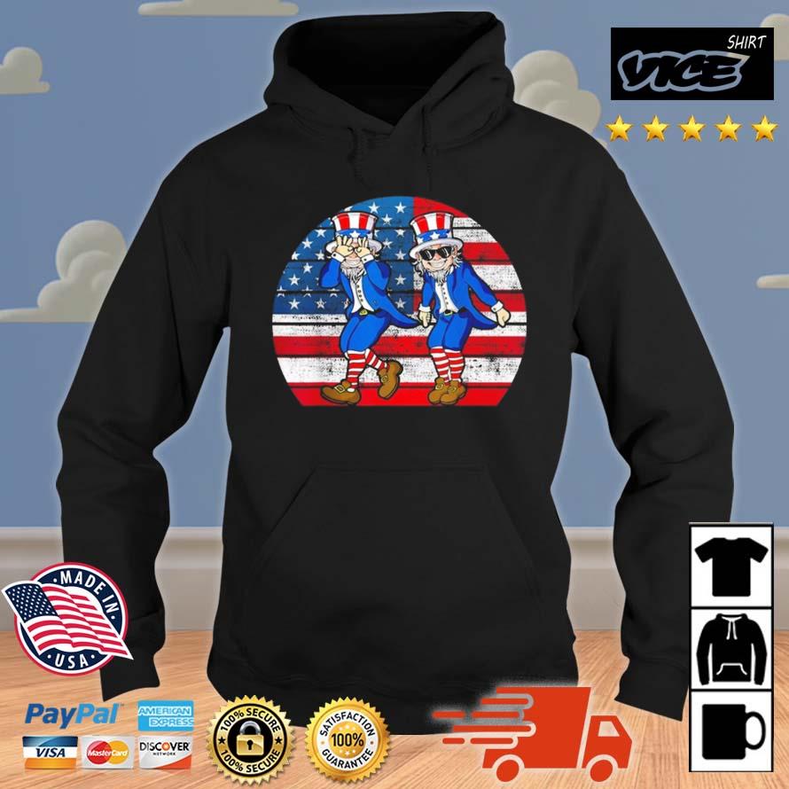 Uncle Sam Griddy Dance Funny 4th Of July Independence Day Shirt Hoodie