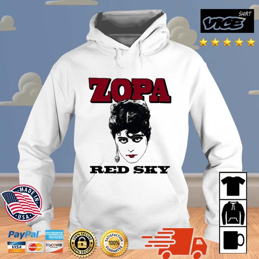 Zopa Red Sky Shirt Hoodie