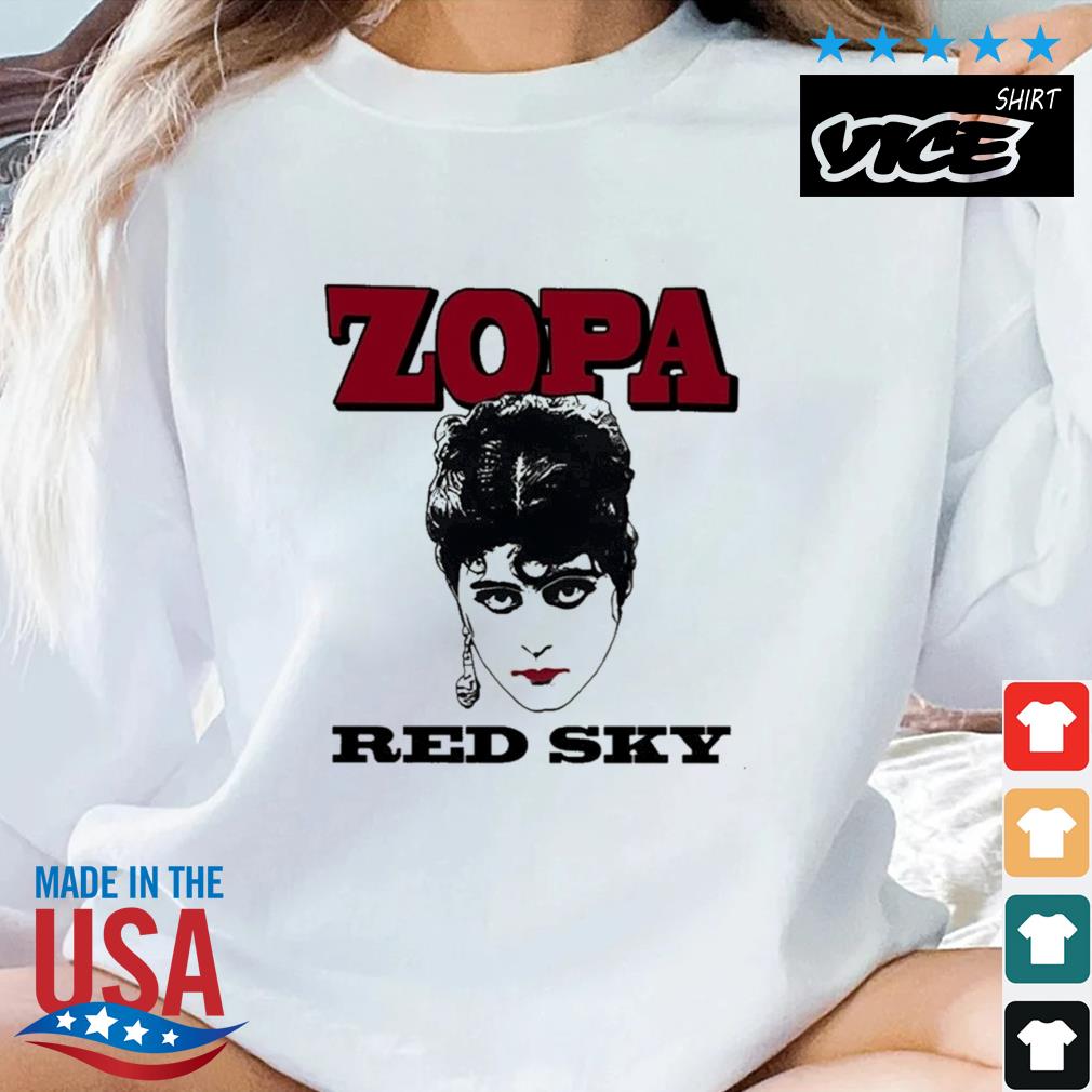 Zopa Red Sky Shirt