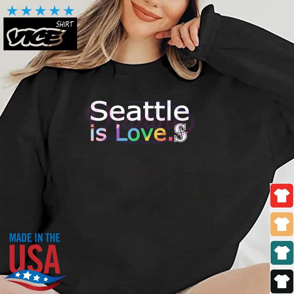 Seattle Mariners Pride Logo Shirt, hoodie, sweater, long sleeve and tank top