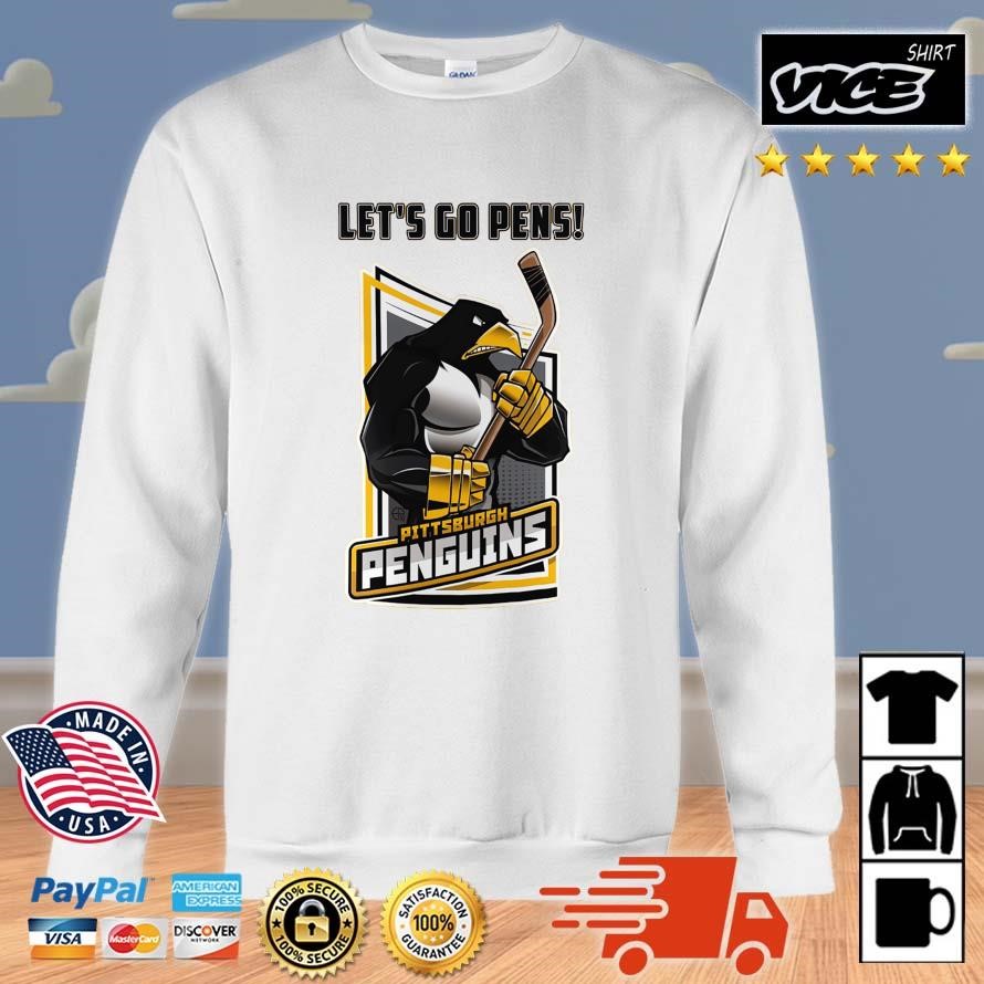 Official pittsburgh penguins let's go pens shirt, hoodie, sweater, long  sleeve and tank top